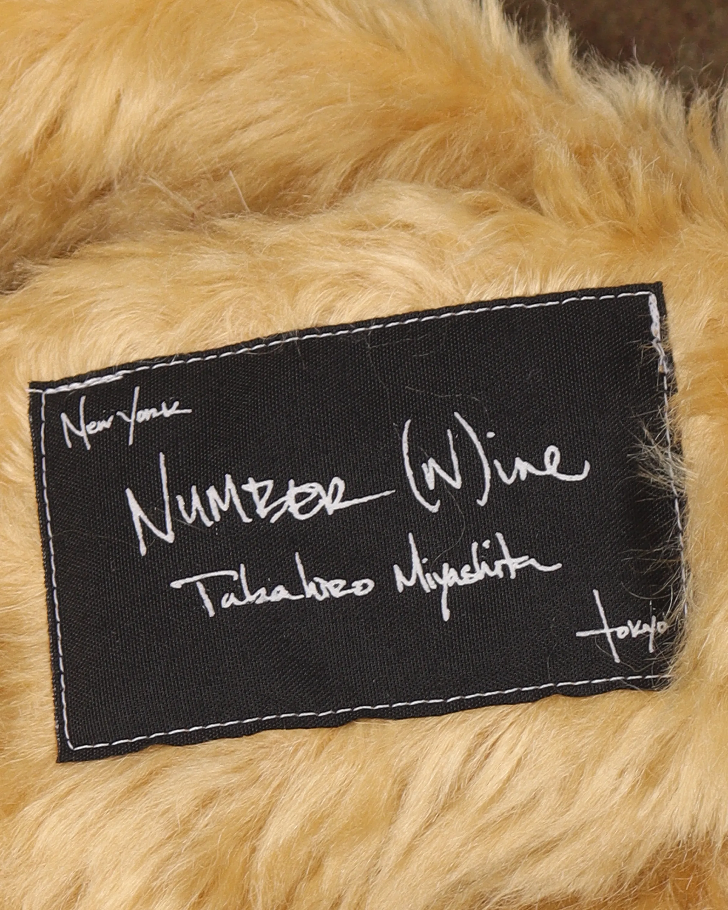 AW03 "Touch Me I'm Sick" Mohair Lined Wool Coat