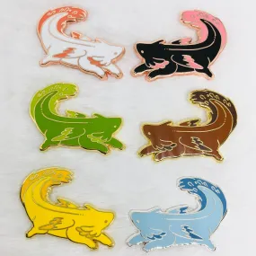 Axolotl Angel (Axolangel) Pins