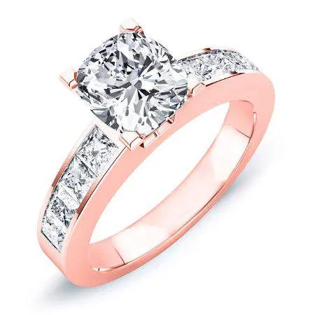 Ayana - Cushion Lab Diamond Engagement Ring (IGI Certified)