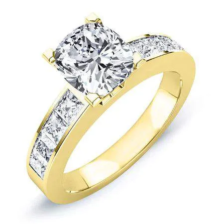 Ayana - Cushion Lab Diamond Engagement Ring (IGI Certified)