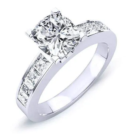 Ayana - Cushion Lab Diamond Engagement Ring (IGI Certified)