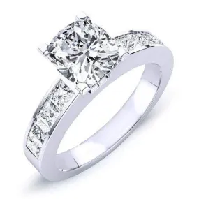 Ayana - Cushion Lab Diamond Engagement Ring (IGI Certified)