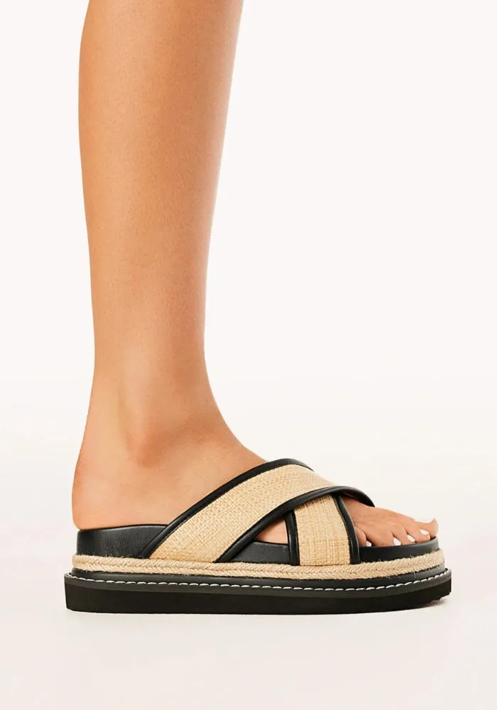 Aysha  - Natural Raffia