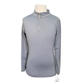 Aztec Diamond 'Young Riders' Baselayer in Grey - Children's 10-11