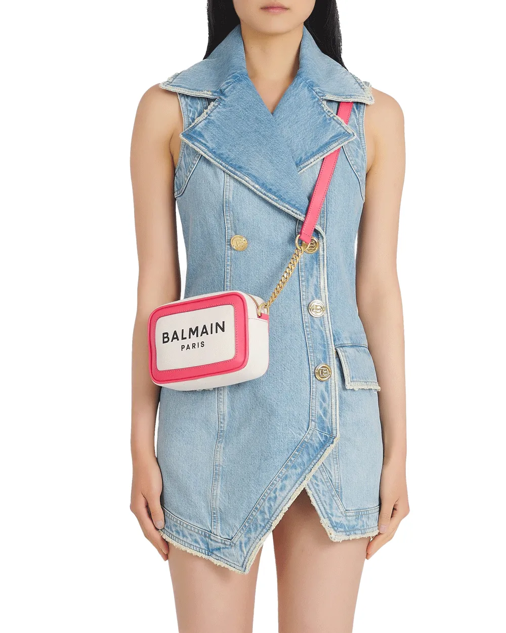 B Army Camera Logo Bag in Pink