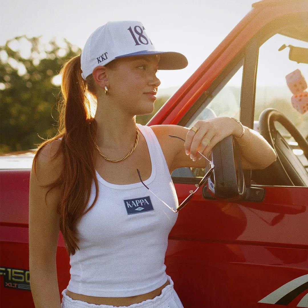 B-Greek - Back to School - Kappa Kappa Gamma Patch Tank