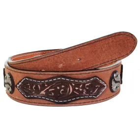 B1034A - Natural Rough Out Tooled Overlay Belt