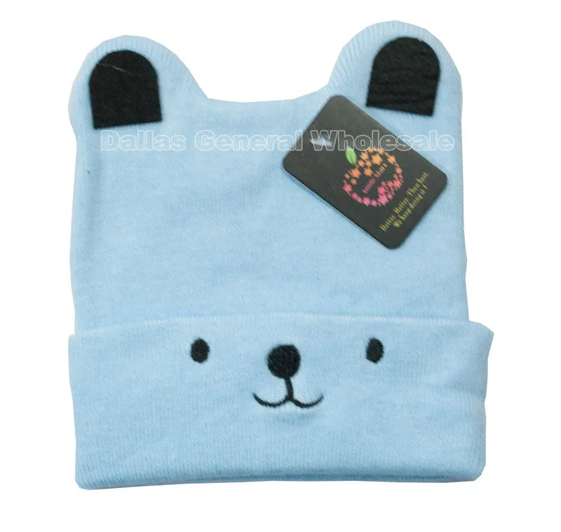 Babies Bear Ears Beanie Hats Wholesale