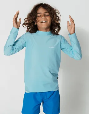 Baby Blue Rash Guard