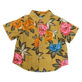Baby Boys Jack Shirt - Hawaiian Floral