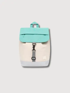 Backpack Scout Mini Multicolor Ecru & Mint | Lefrik