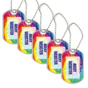 Bag Tags | Tie Dye