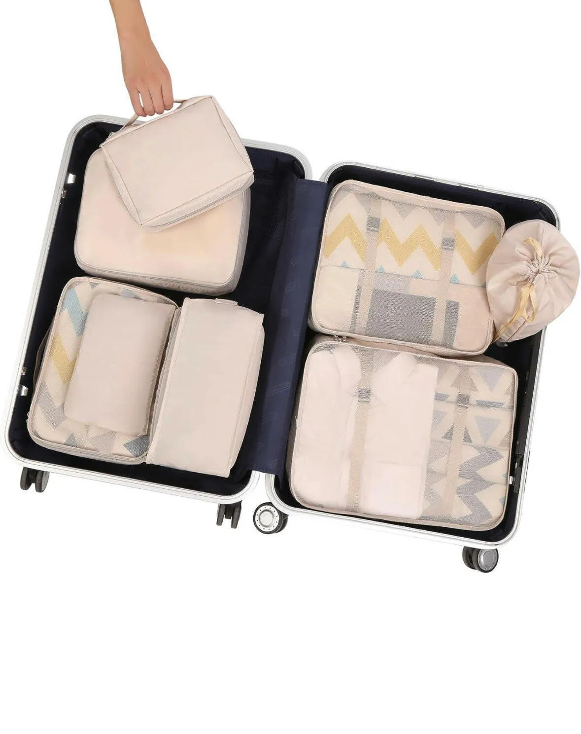 Bagail Packing Cubes Orgnizers Luggage Packing for Travel Accessories - 8 Set
