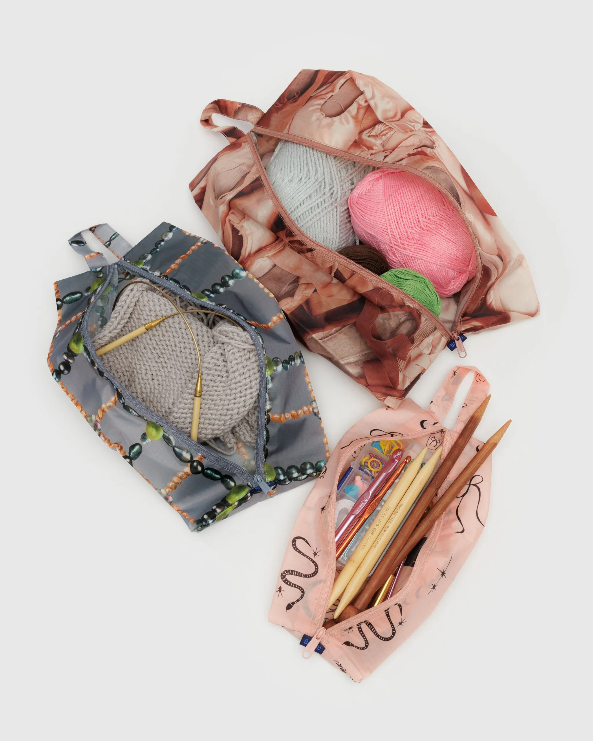Baggu 3D Zip Set - Ballet Icons