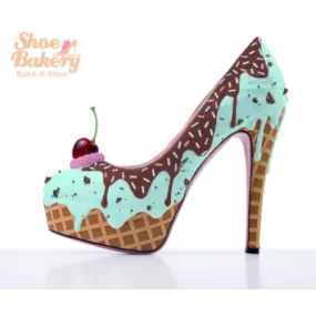 Bake-a-Shoe Ice Cream Heel 5.5" - Customer's Product with price 335.00 ID CTPhktxdTEakC2NXNWyQ_qrQ
