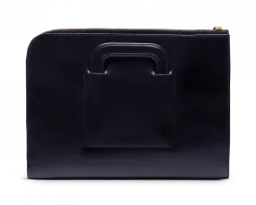 Bakerloo Zipped Portfolio in Navy