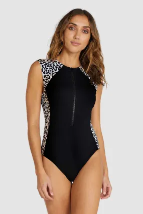 Baku Cap Sleeve Surfsuit - Dakota