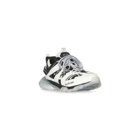 BALENCIAGA TRACK SNEAKER CLEAR SOLE IN WHITE