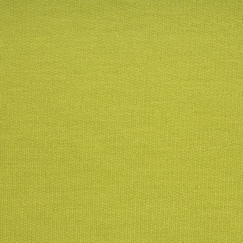 BAMBOO French Terry Knit - Chartreuse