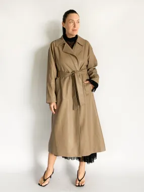Bamford Vegan Leather Trench Coat