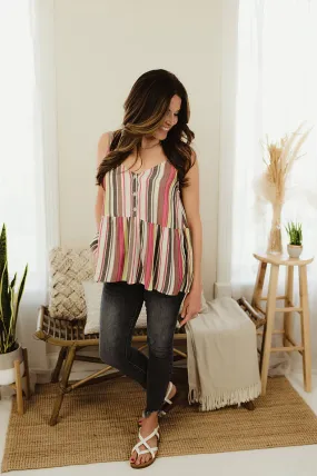 Band Strap Peplum