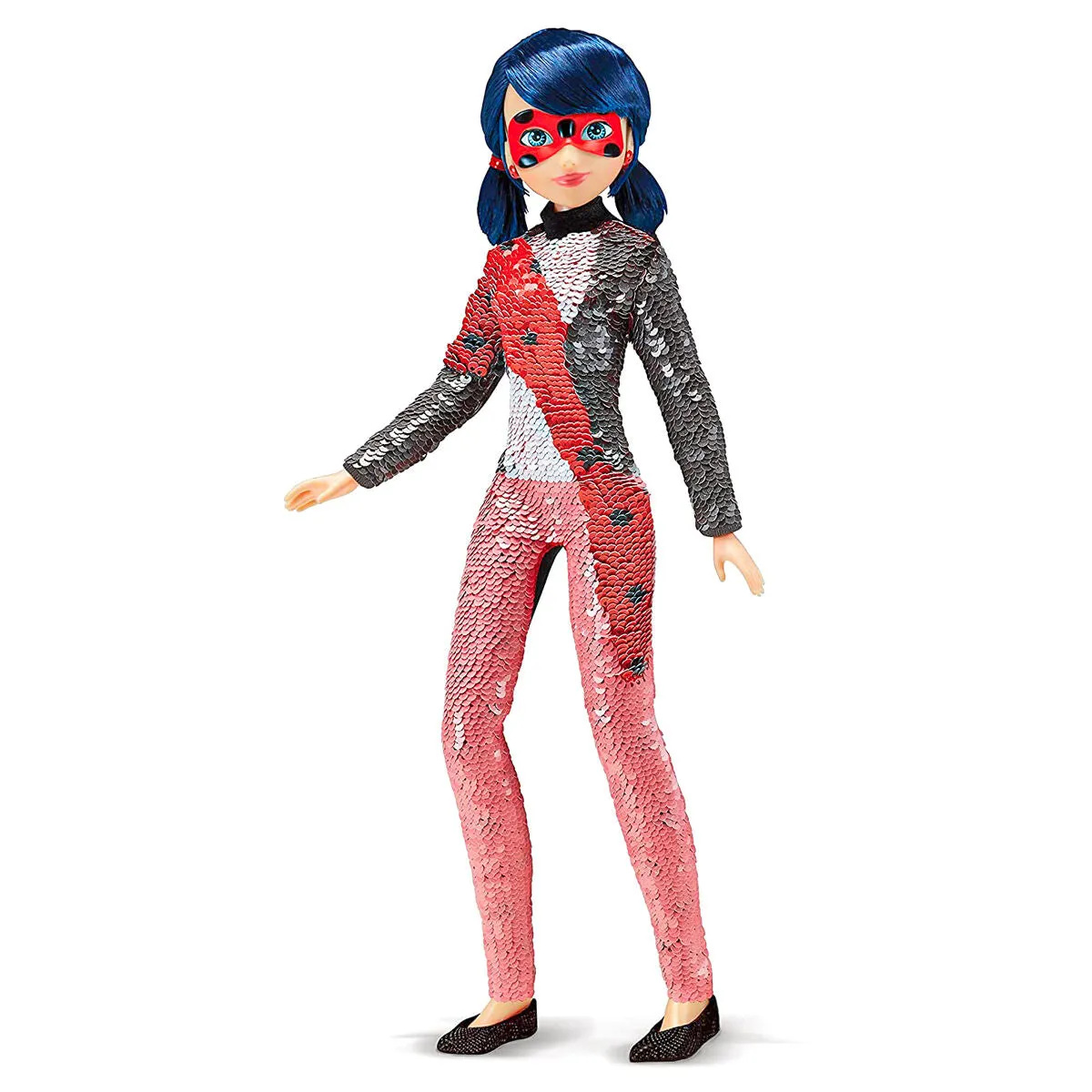 Bandai Miraculous Ladybug Fashion Flip Marinette to Ladybug Doll