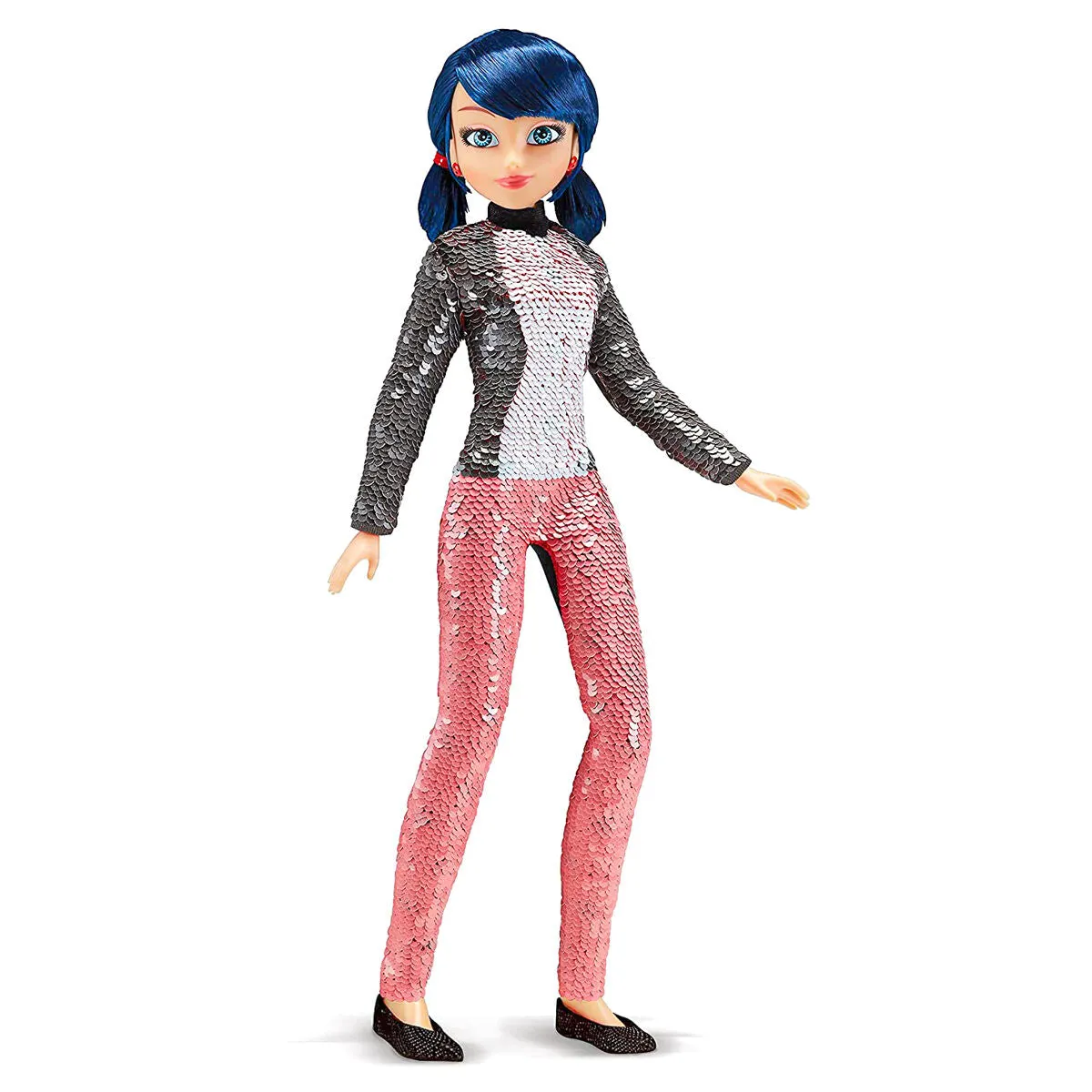 Bandai Miraculous Ladybug Fashion Flip Marinette to Ladybug Doll