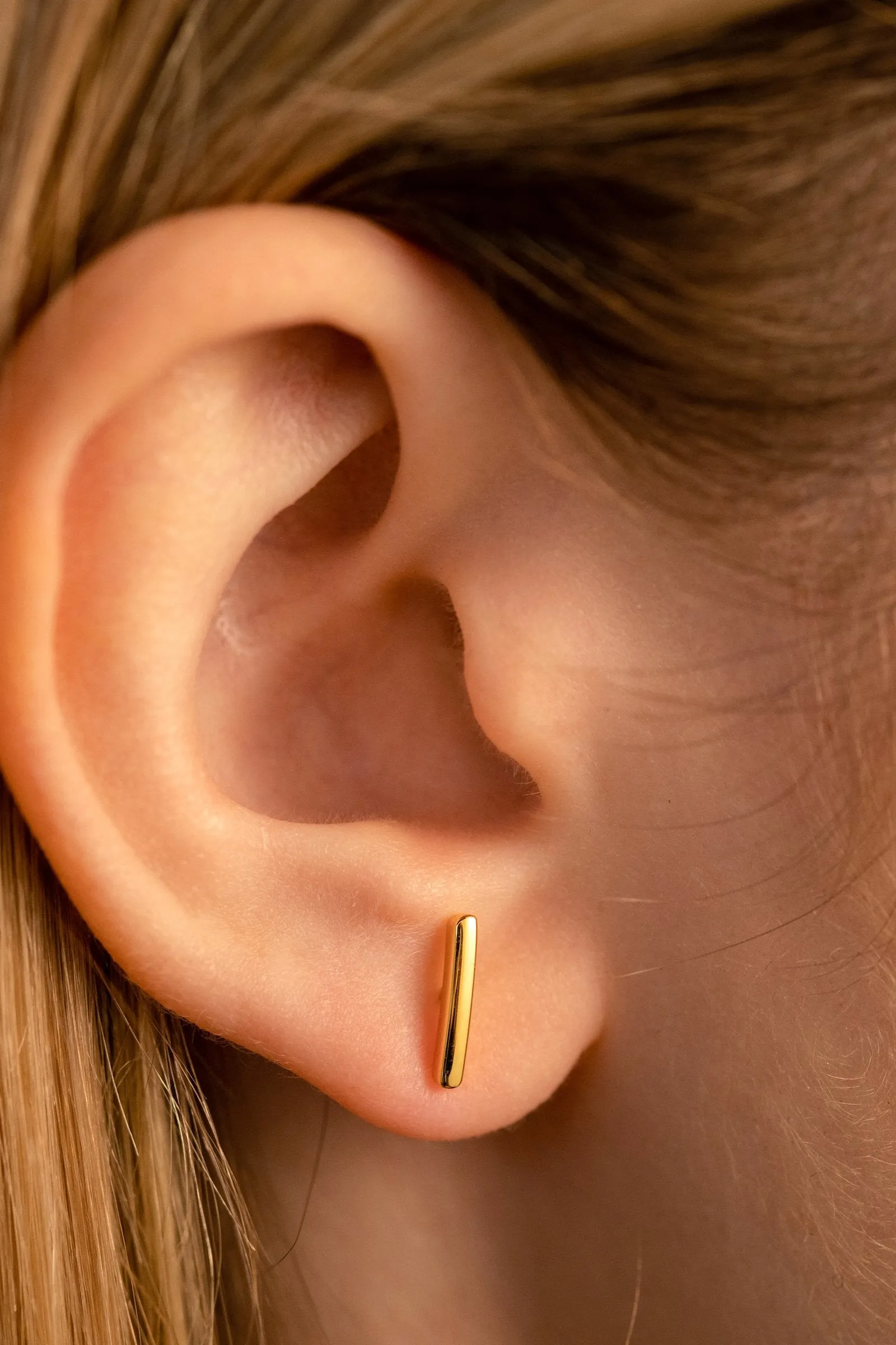 Bar Studs Earrings
