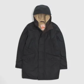 Baracuta Long Knott Waxed Cotton Parka