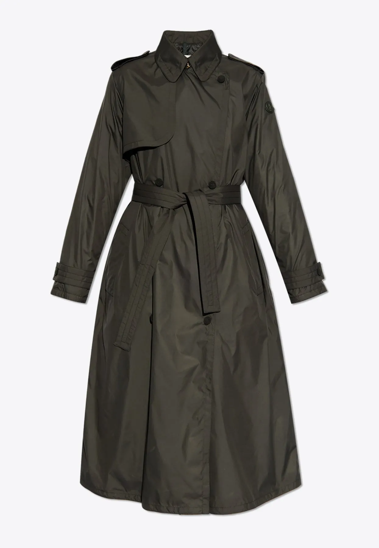 Barbentane Double-Breasted Trench Coat