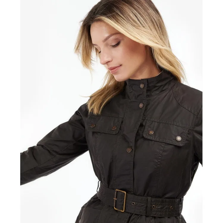 Barbour Ladies Alena Wax Jacket - Rustic/Classic
