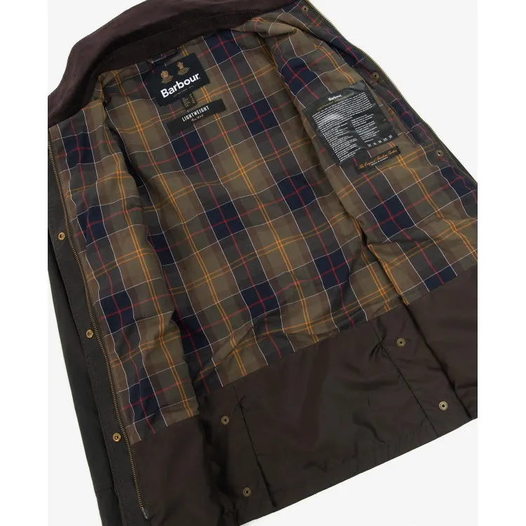 Barbour Ladies Belted Beadnell Wax Jacket - Rustic/Classic