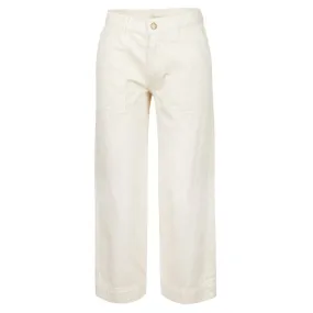 Barbour Southport Ladies Cropped Jean - Ecru