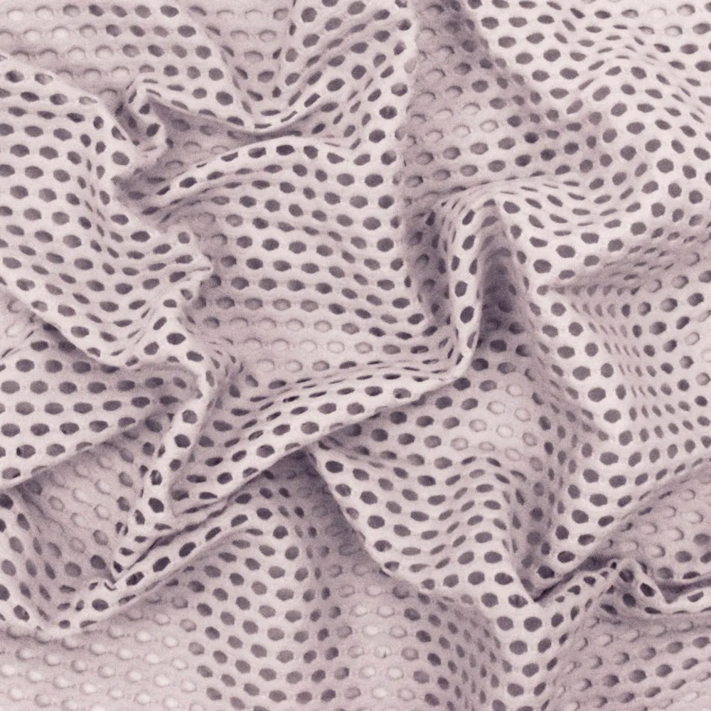 Barely Purple Famous Maker Mesh Stretch Yoga Activewear Knit Fabric