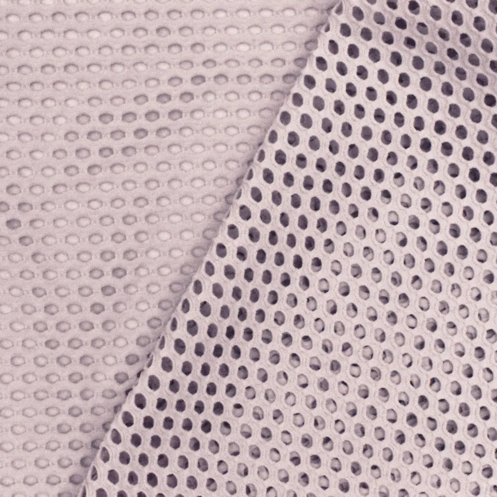 Barely Purple Famous Maker Mesh Stretch Yoga Activewear Knit Fabric