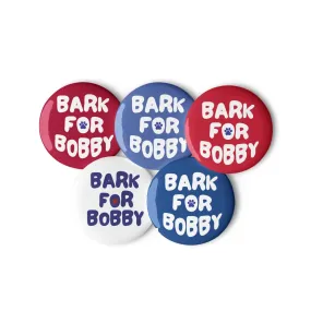 Bark for Bobby Pins (5 buttons)