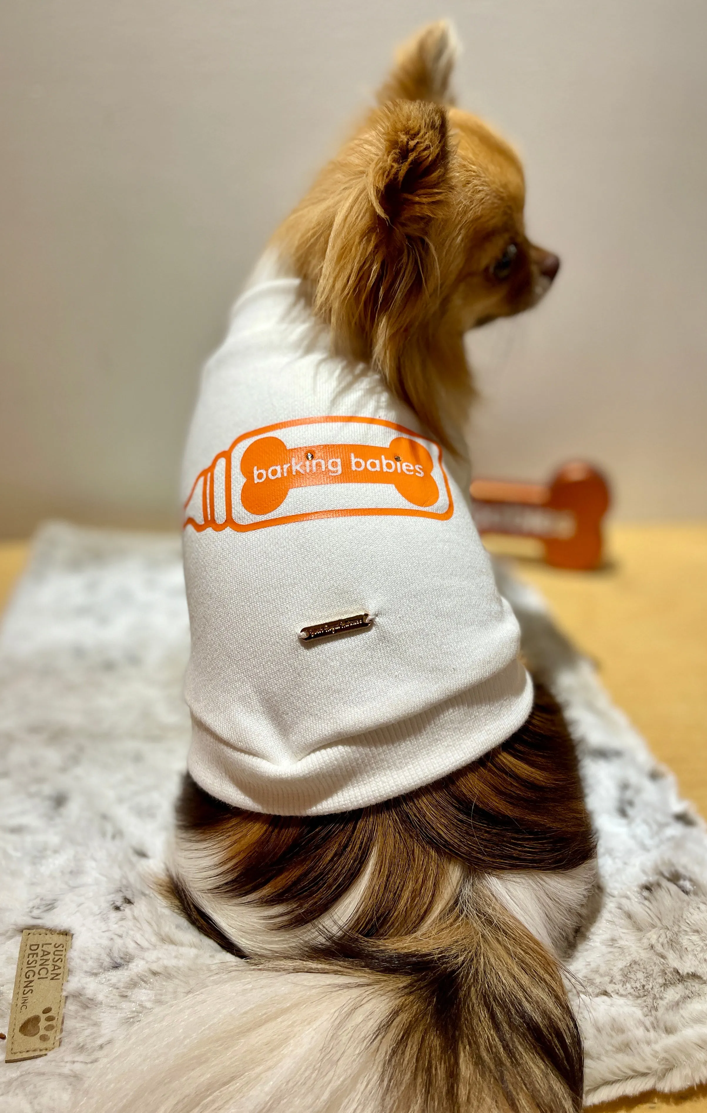 barking babies crewneck