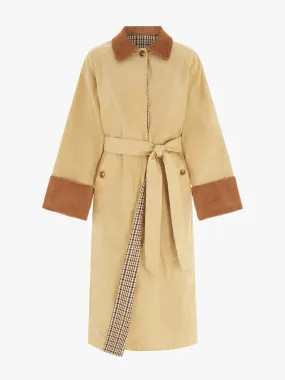Barnaby reversible wax coat