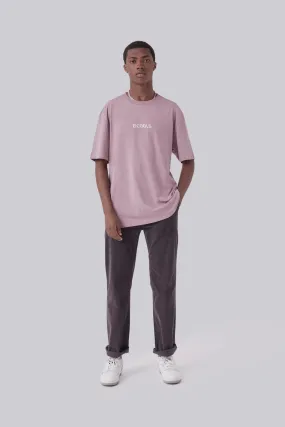 Barney Cools Realised Tee - Dusty Lilac