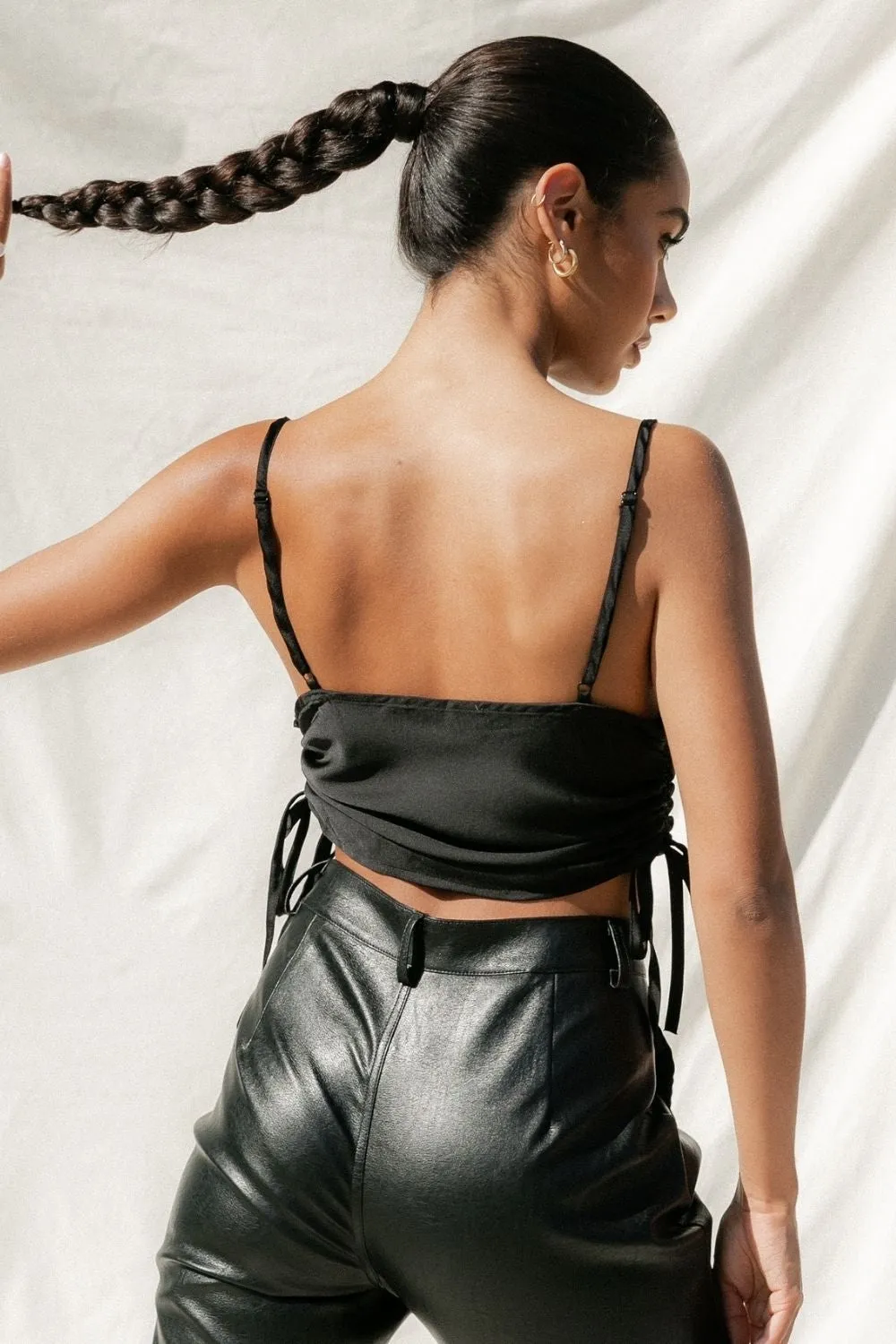Basic Babe Black Crop Top