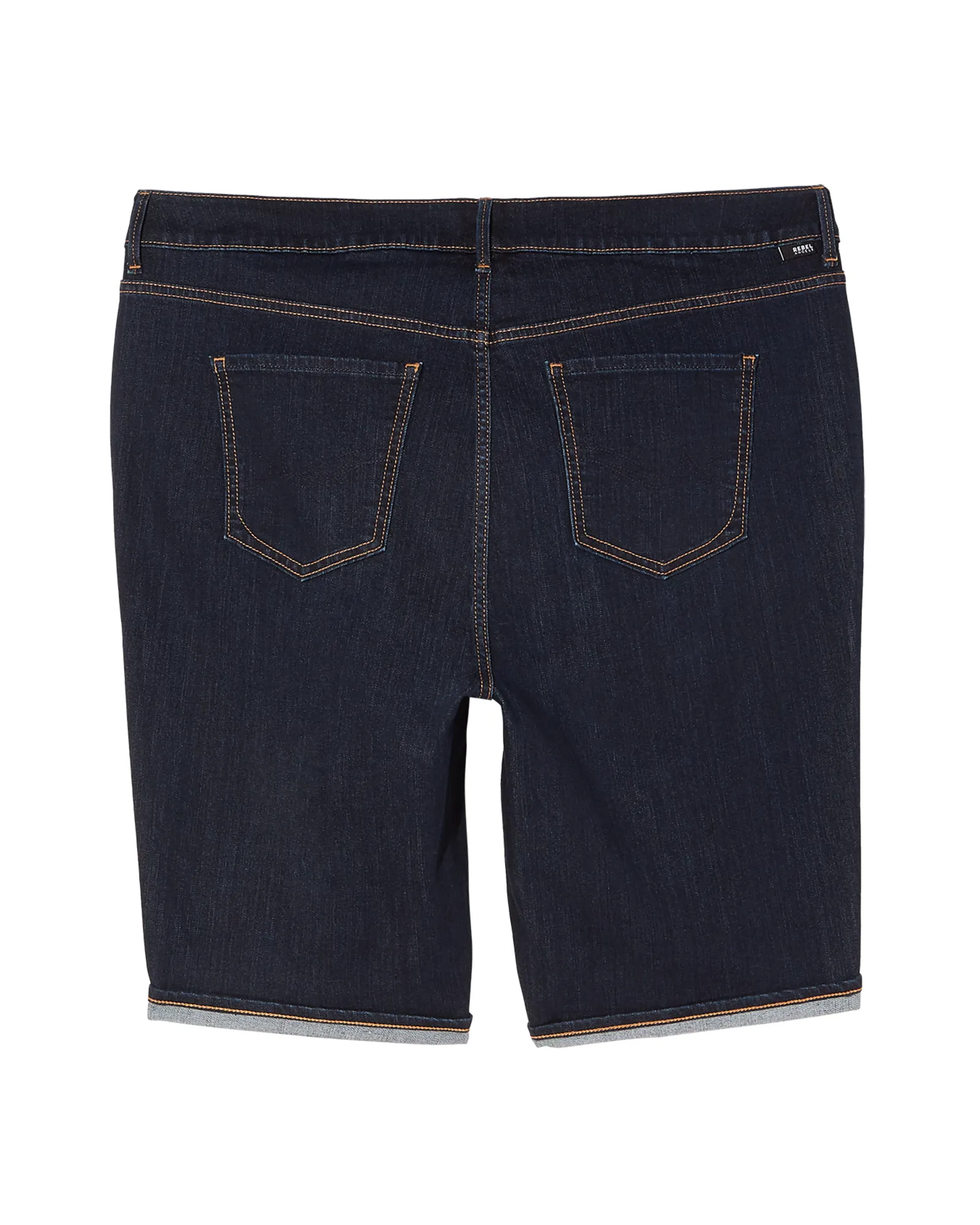 Bayview Rolled Cuff Bermuda Short | Dark Wash