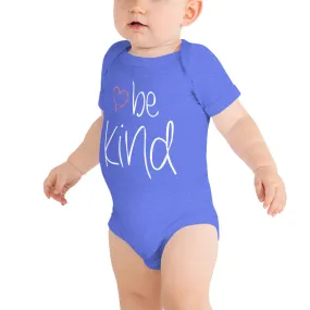 be kind Heart Baby Short Sleeve One-Piece