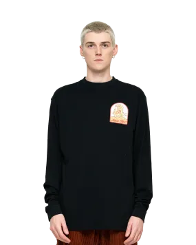 Beach Bum Scene T-Shirt in Black