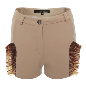 Beaded Tailored Shorts