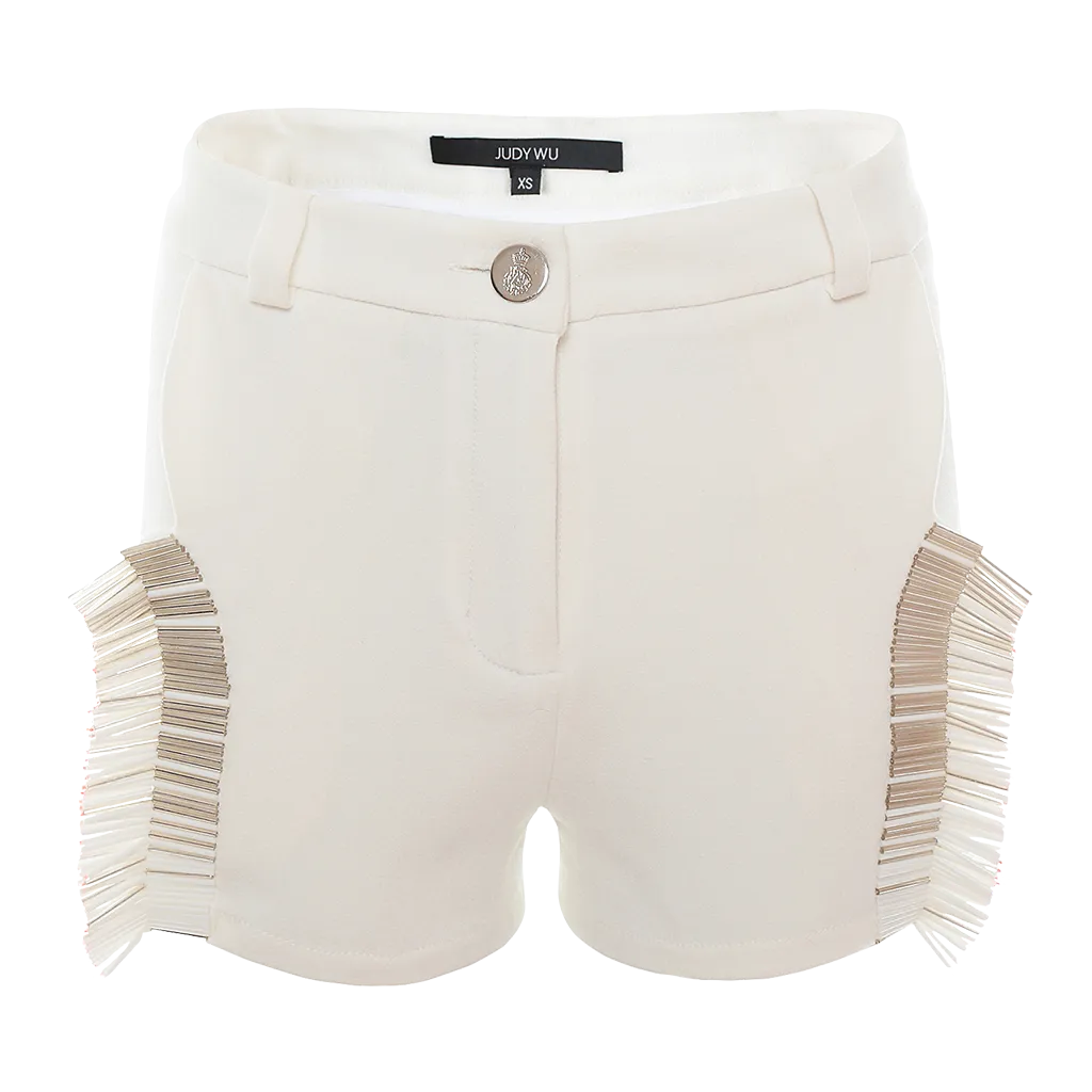 Beaded Tailored Shorts