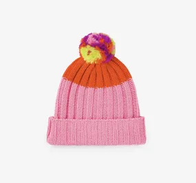 Beanie | Verloop | Chunky Colorblock Pom | 2 colorways | pre-order