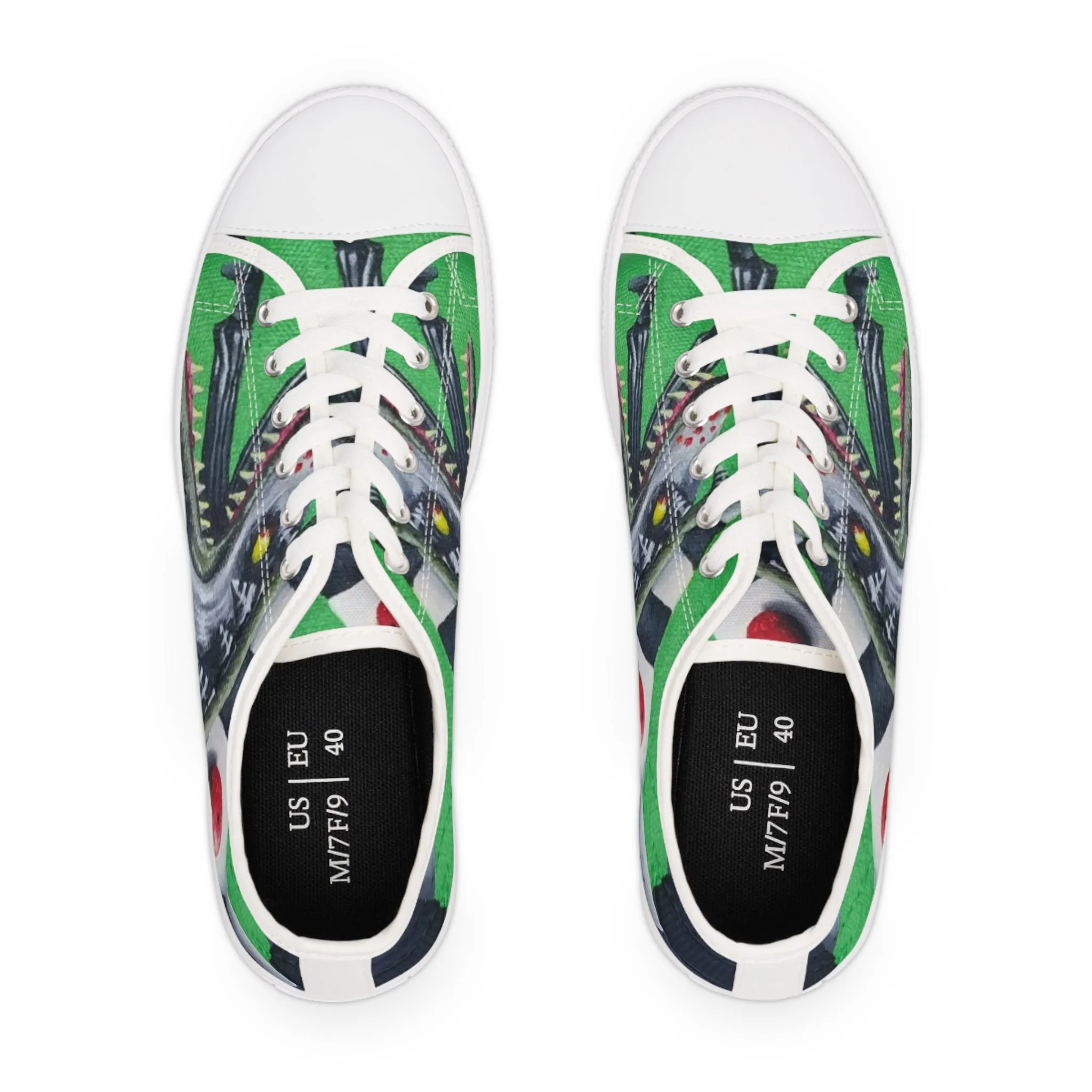 Beetlejuice Sandworm Low Top Sneakers