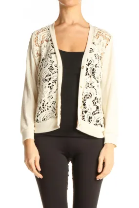 Beige All Day Wear Blouse