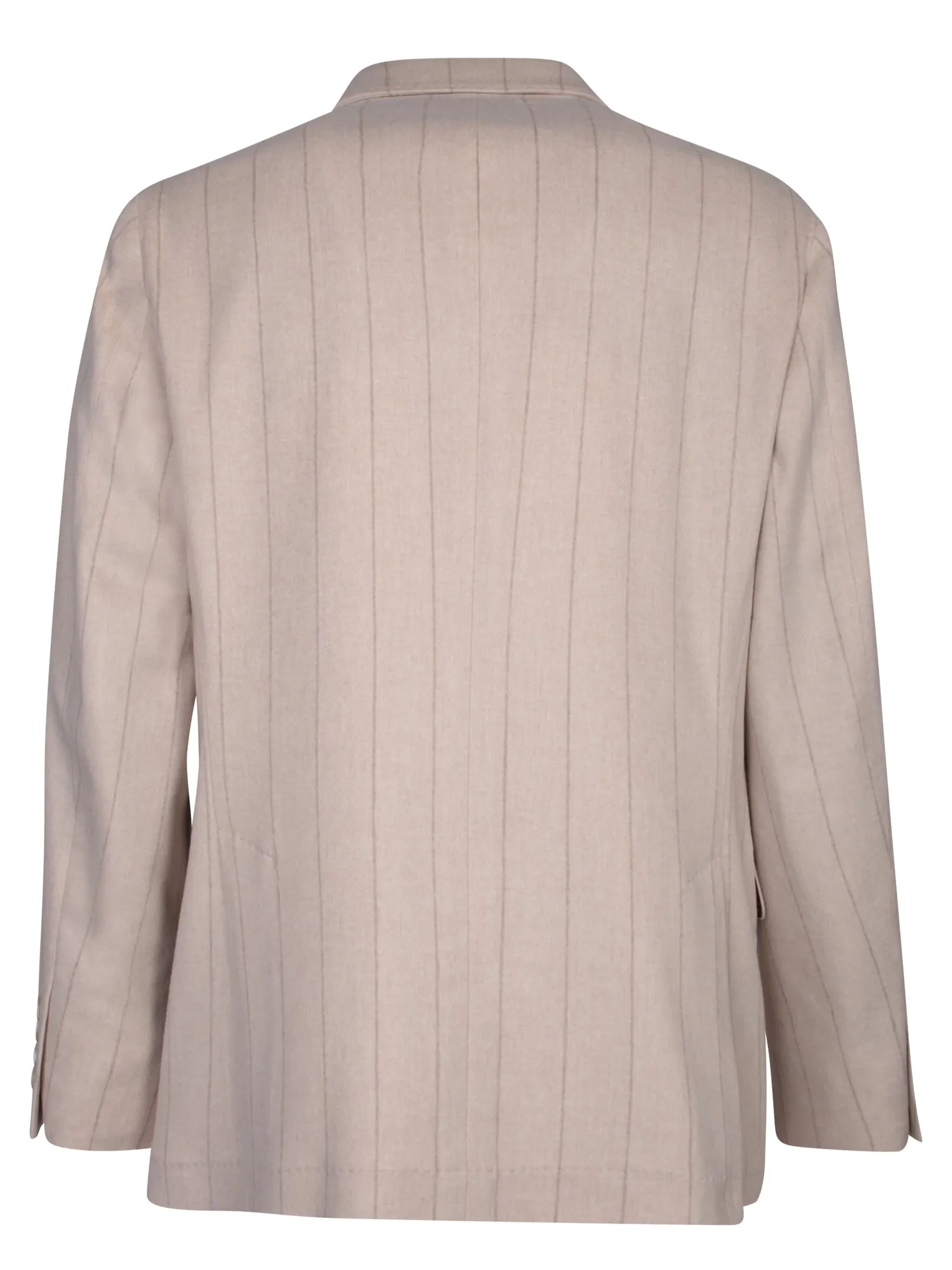 Beige Flannel Jacket