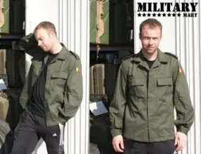 Belgian army Olive green working dress shirt